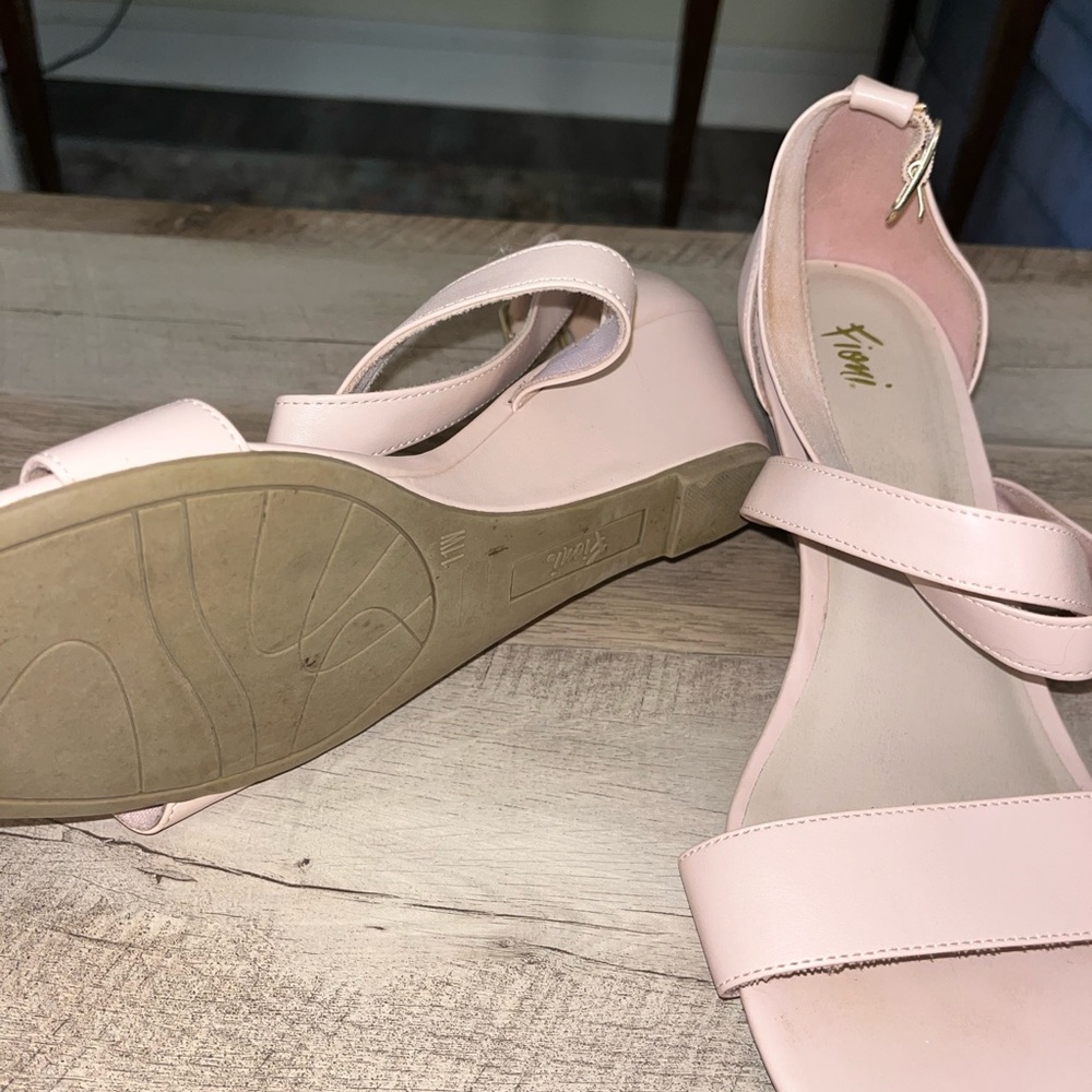 Fioni Brand Dusty Pink Strappy Pumps Women’s Size 11